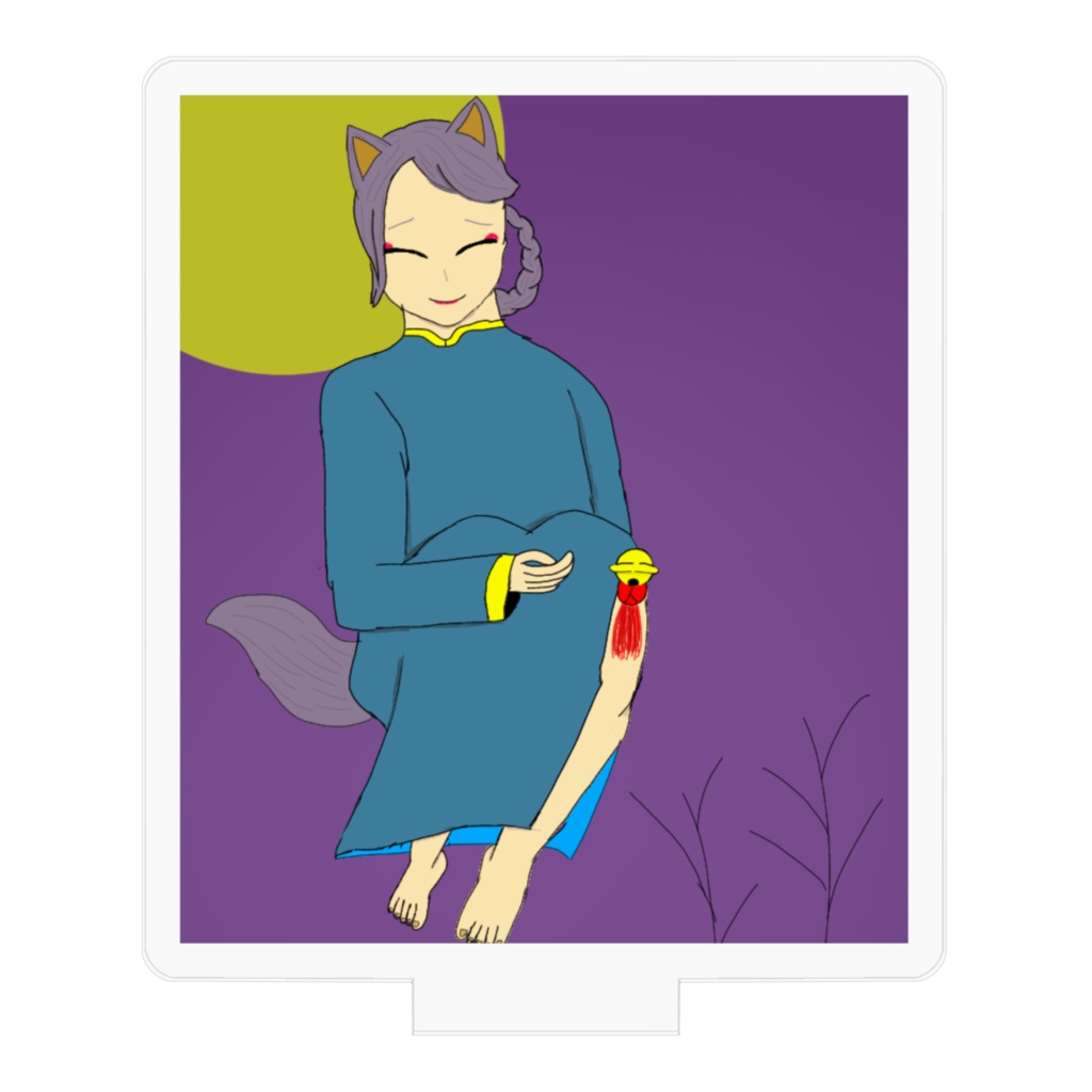 狐さんアクリルフィギュア