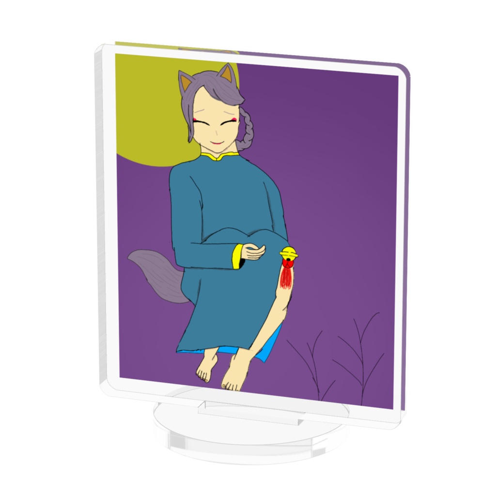 狐さんアクリルフィギュア