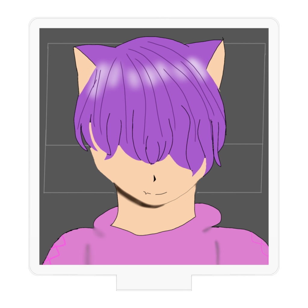 猫さんアクリルフィギュア