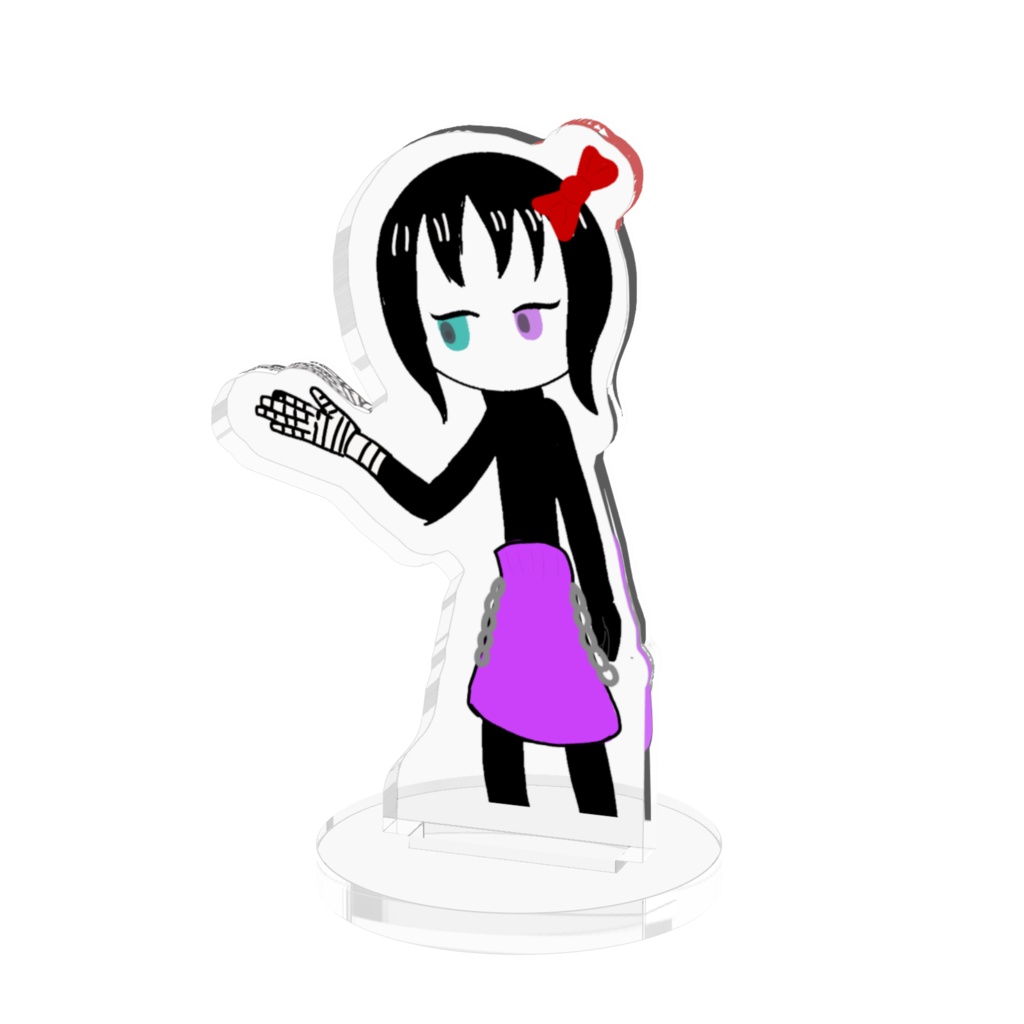 オリ棒アクリルフィギュア３