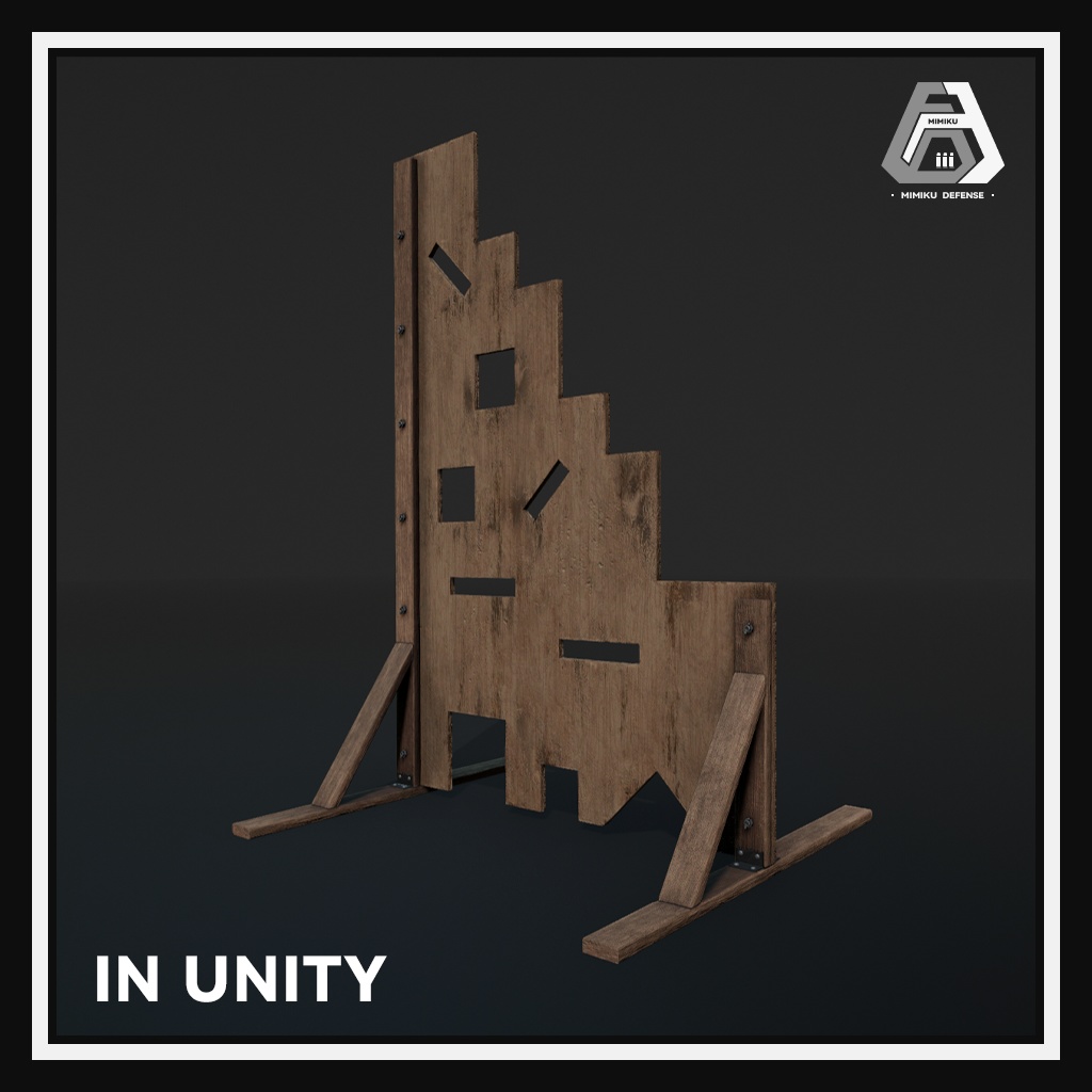 【3Dモデル】V-Tac Barricade | 9-HOLE | トレーニングバンカー | 训练用木板