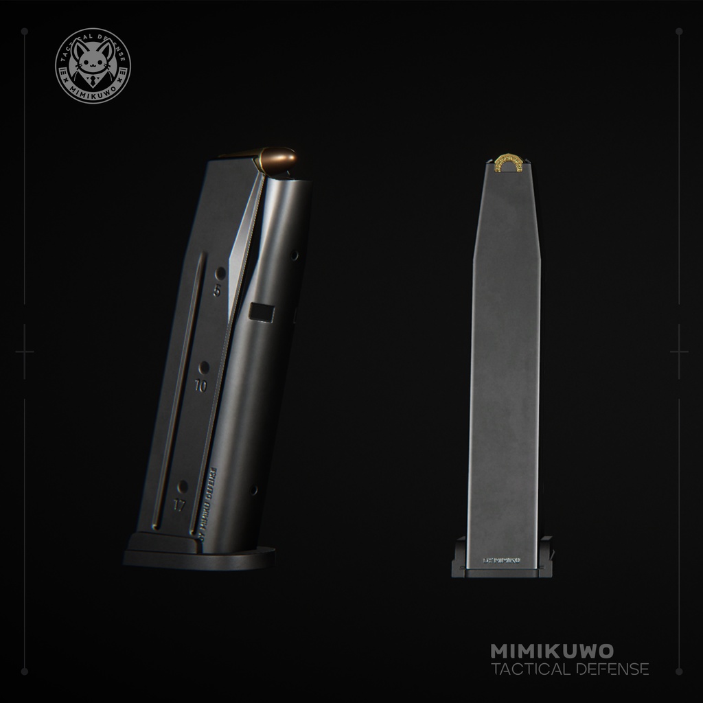 【3Dモデル】P320 | Game Ready Low-poly 3D model