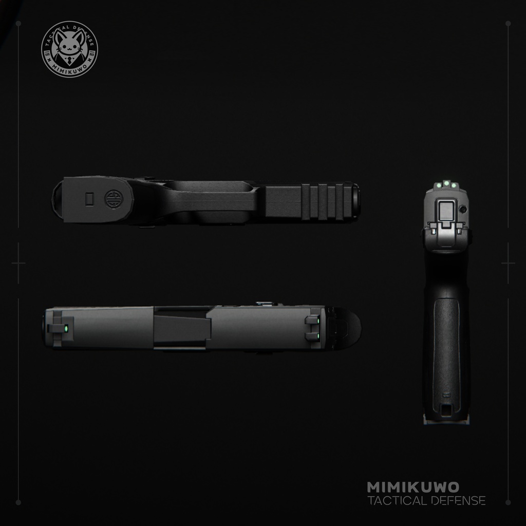 【3Dモデル】P320 | Game Ready Low-poly 3D model