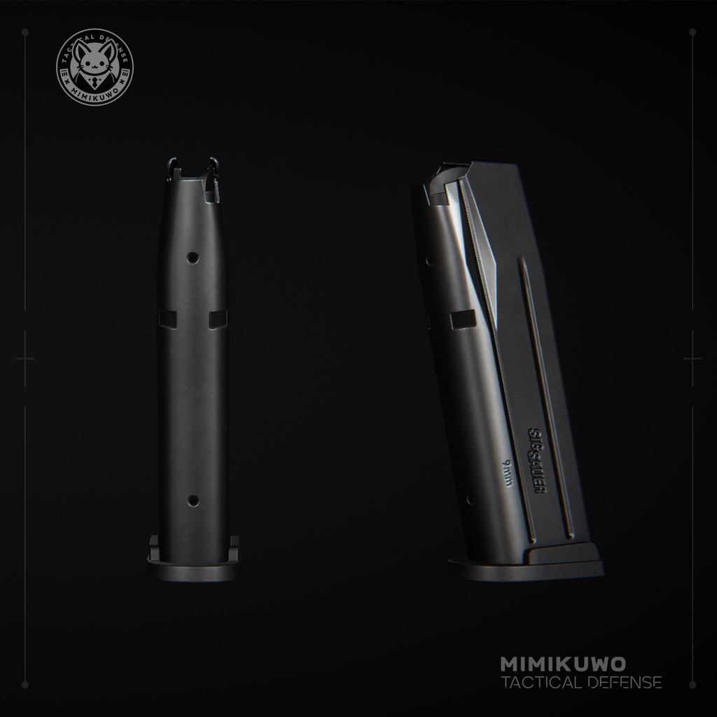 【3Dモデル】P320 | Game Ready Low-poly 3D model