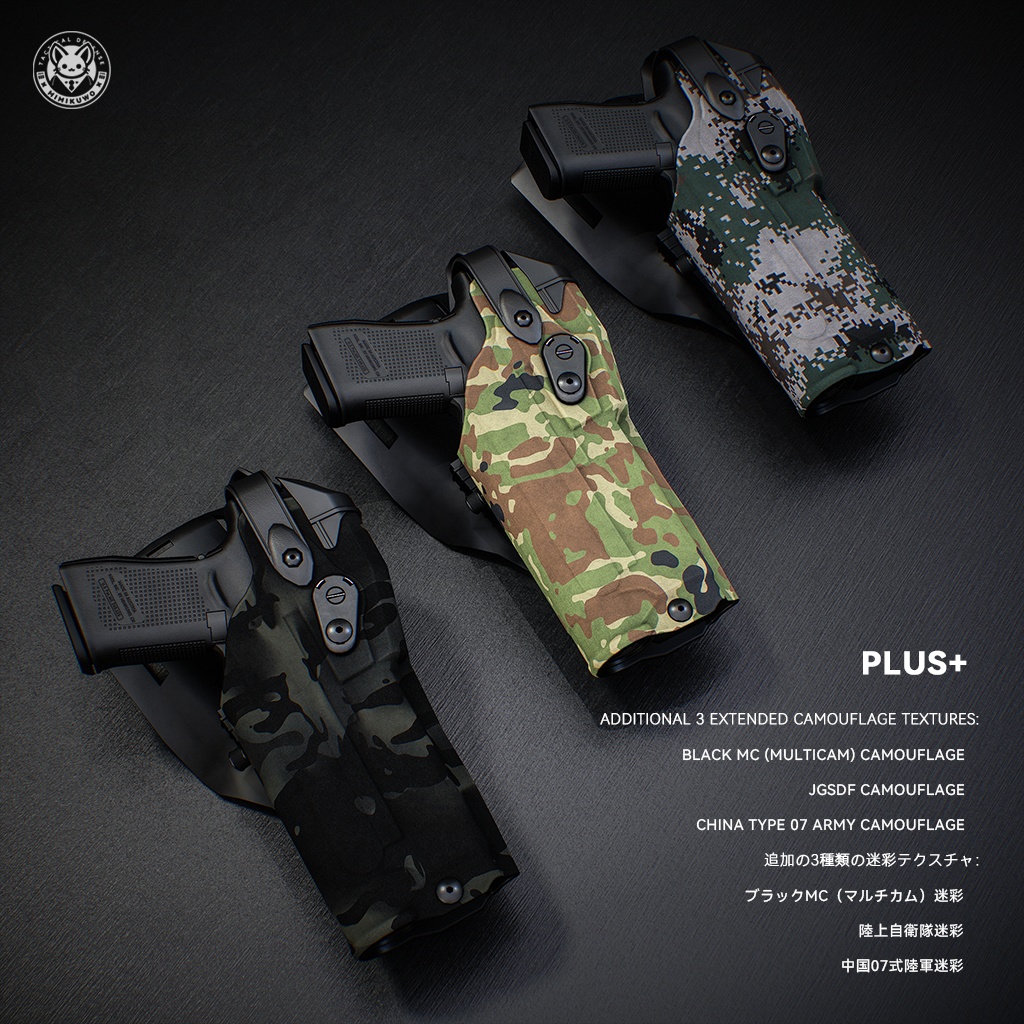 【3Dモデル・VRChat想定】ホルスター Holster | Equip | Low-poly - Update | v1.0