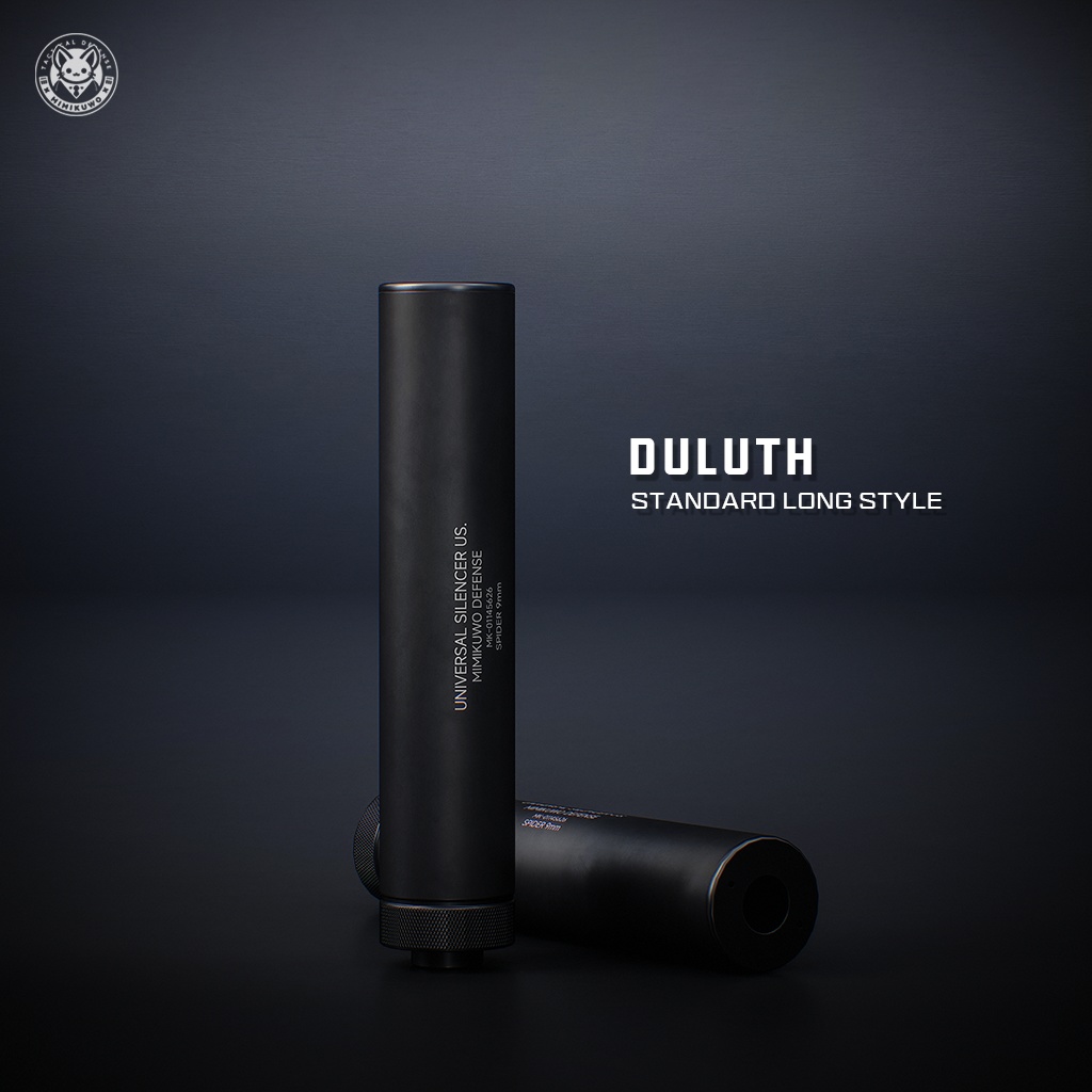 【3Dモデル・VRChat想定】サプレッサー Suppressor 5種類 | Expansion | Low-poly - v2.0