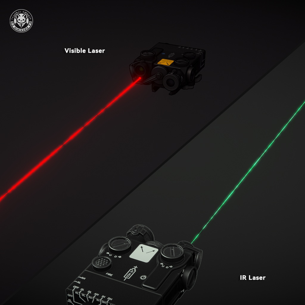 【3Dモデル・VRChat想定】 DBAL-A3 Laser レーザー | Expansion | Low-poly