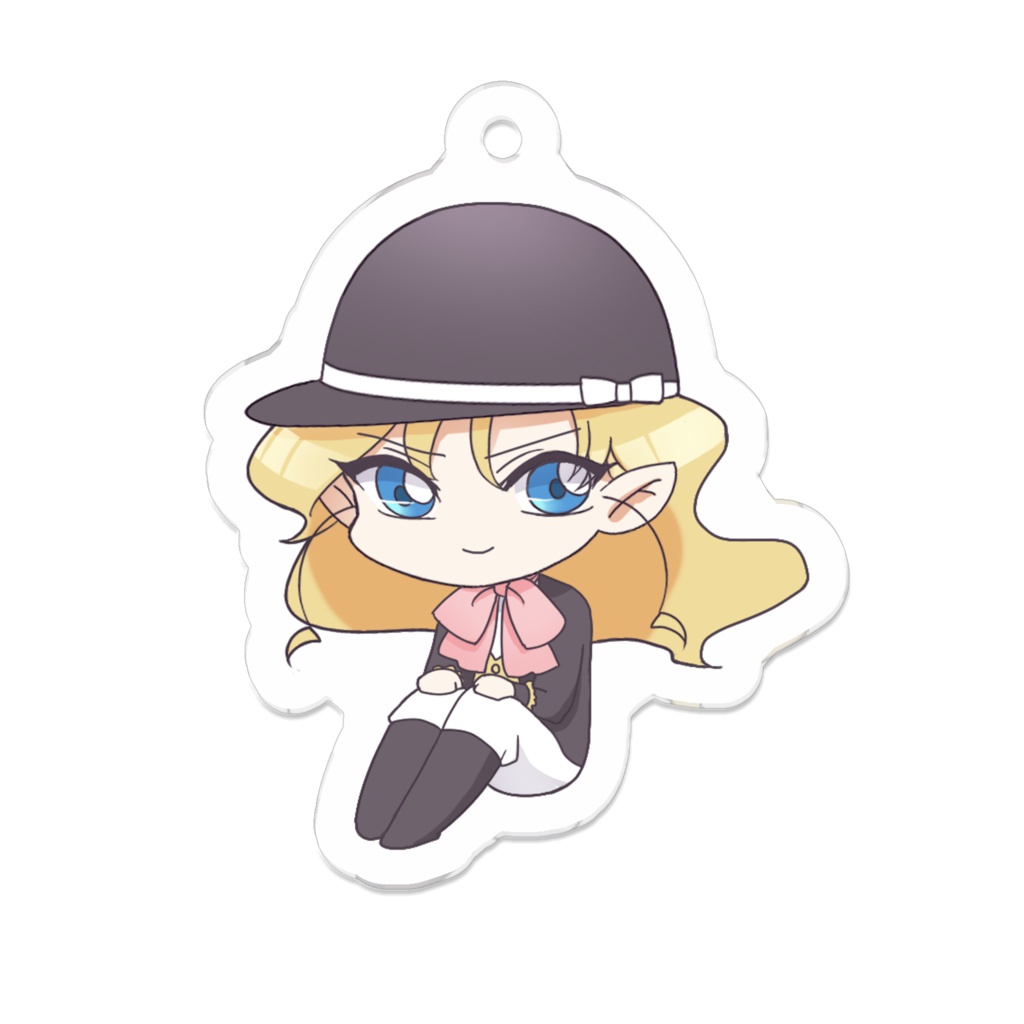 タイガーズアイ　アクリルキーホルダー