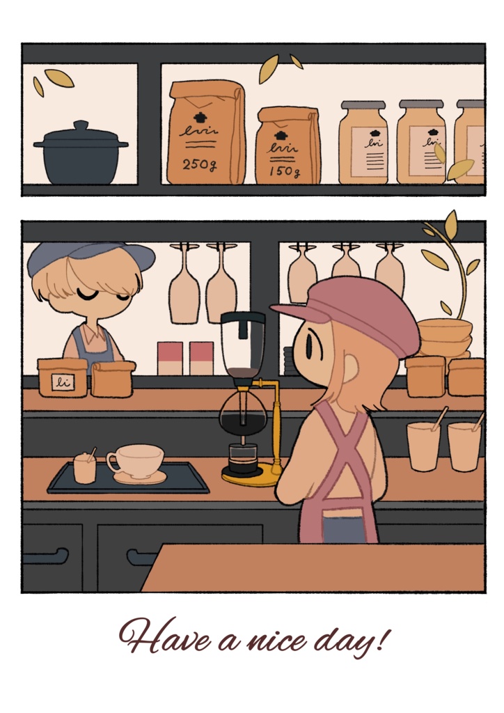 カフェなトートバッグ