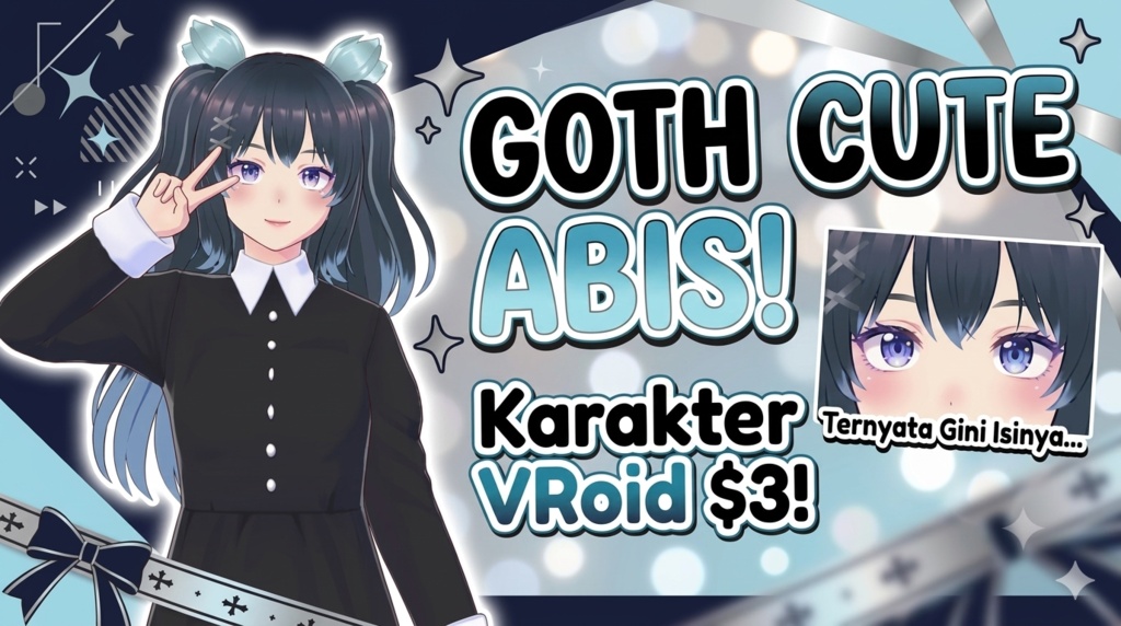  Goth Style Character Avatars