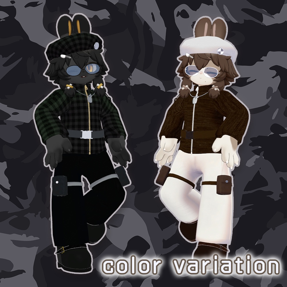 ミリタリーラビット【ユエくん用】