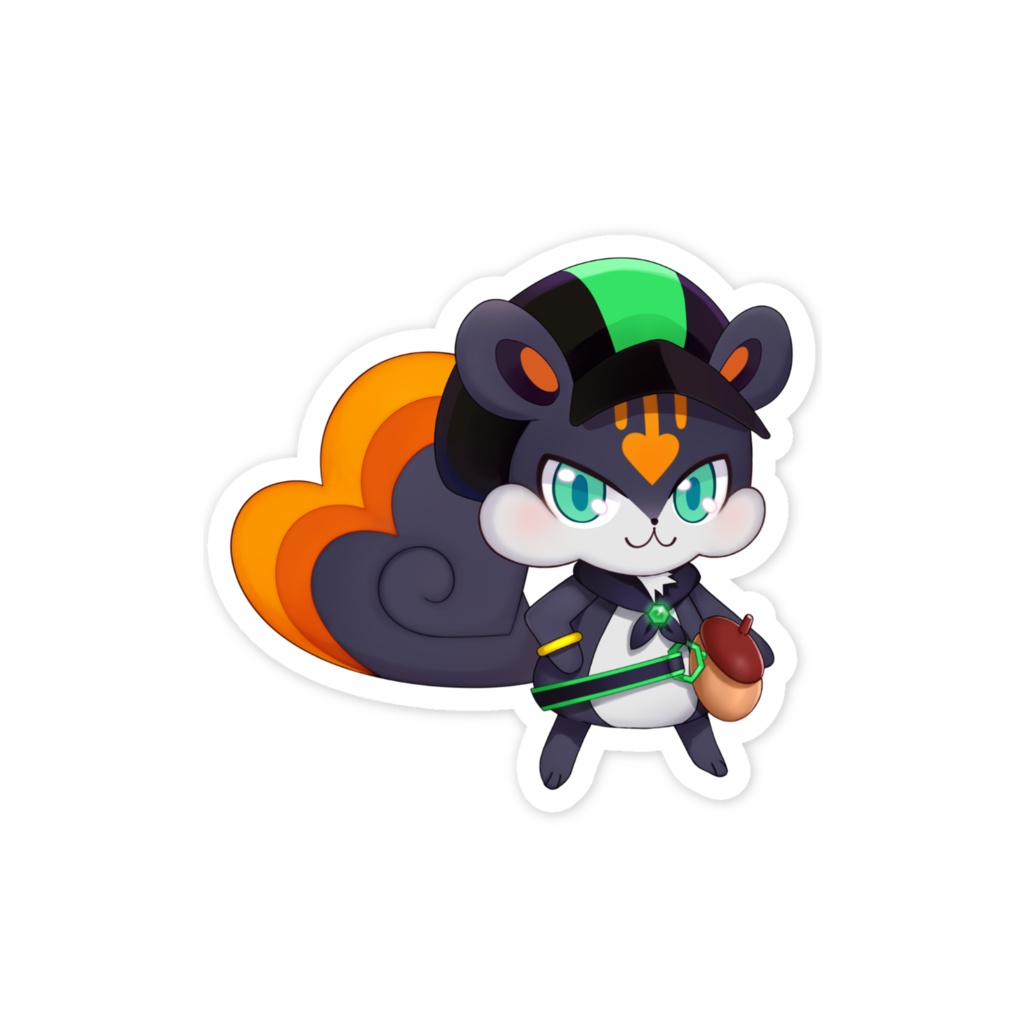 Vtuber 陽愛ハルカ 常設グッズ【 スマホステッカー / ピノ 】