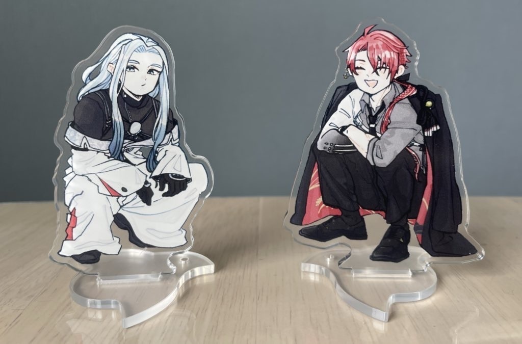 おすわり鶴雀アクスタセット