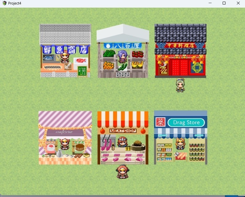 各種お店ドット(ツクールMV/MZ規格)