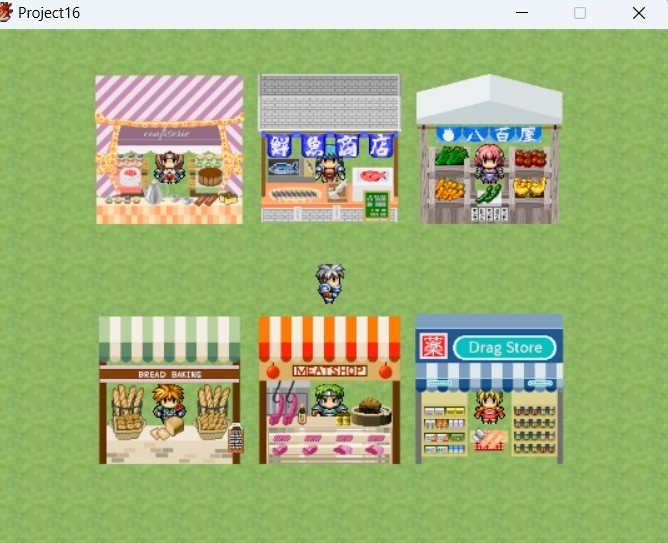 各種お店ドット(ツクールVX VX ACE規格)