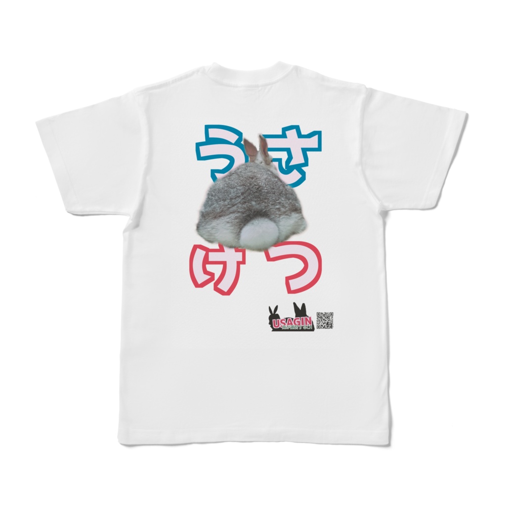 ウサギンのうさけつTシャツ
