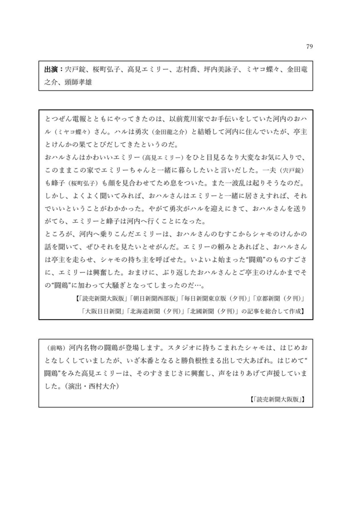 幻のTVドラマ『台風娘がやってきた』研究資料本