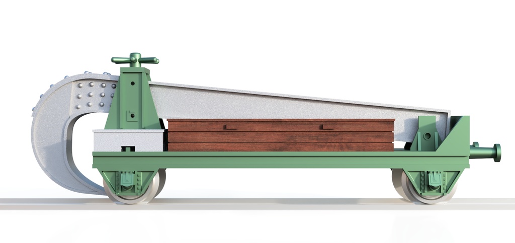 Schienenwolf(鉄路の狼) 【3DCADデータ】