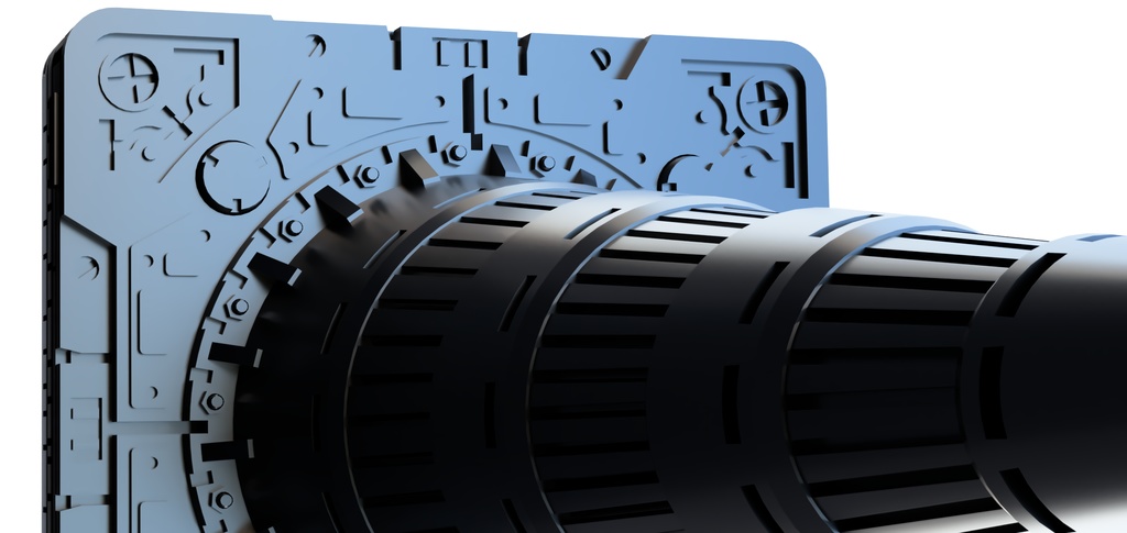 ハイディティール パイロン 【3Dモデル】