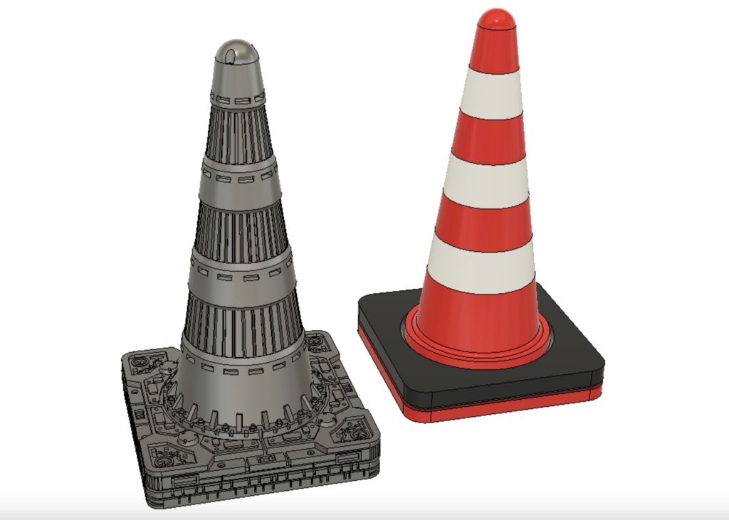 ハイディティール パイロン 【3Dモデル】