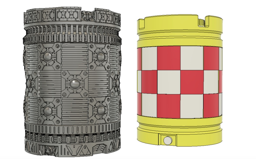 ハイディティール クッションドラム 【3Dモデル】