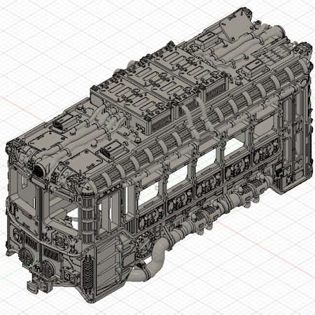 【ハイディティール】自走客車