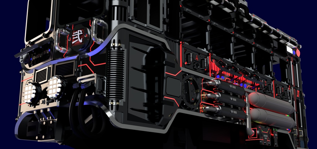 【ハイディティール】自走客車