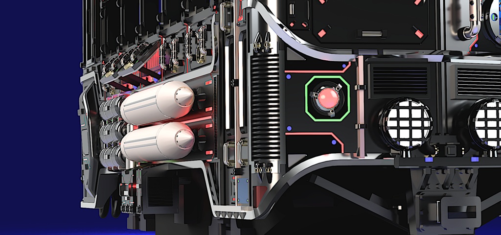 【ハイディティール】自走客車