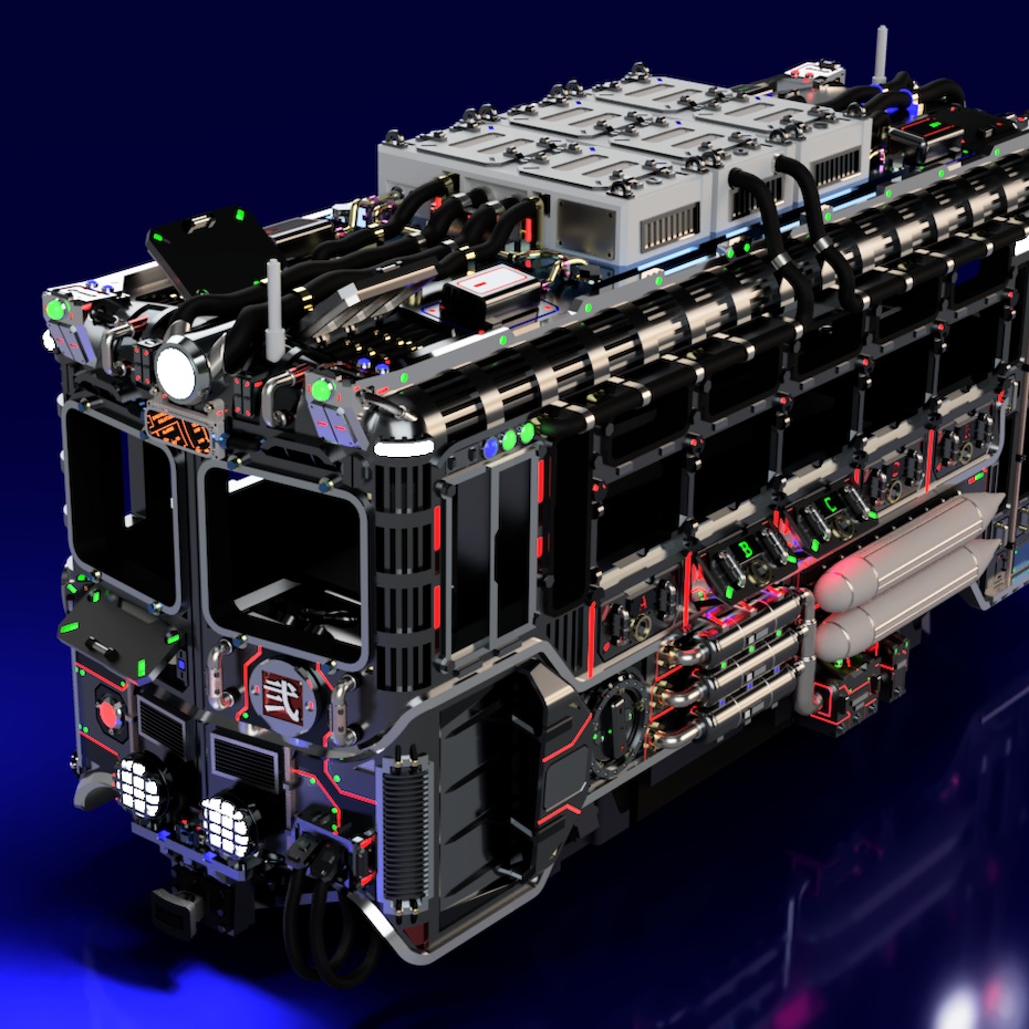 【ハイディティール】自走客車