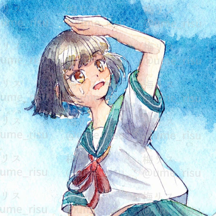 【フレームレス】夏空セーラー