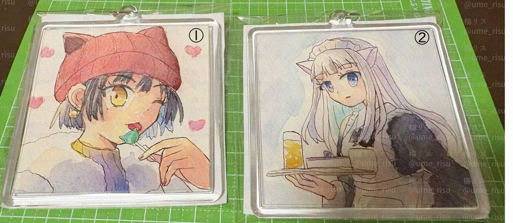 原画キーホルダー