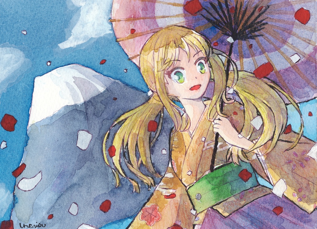 【額装作品】笑顔の御祝