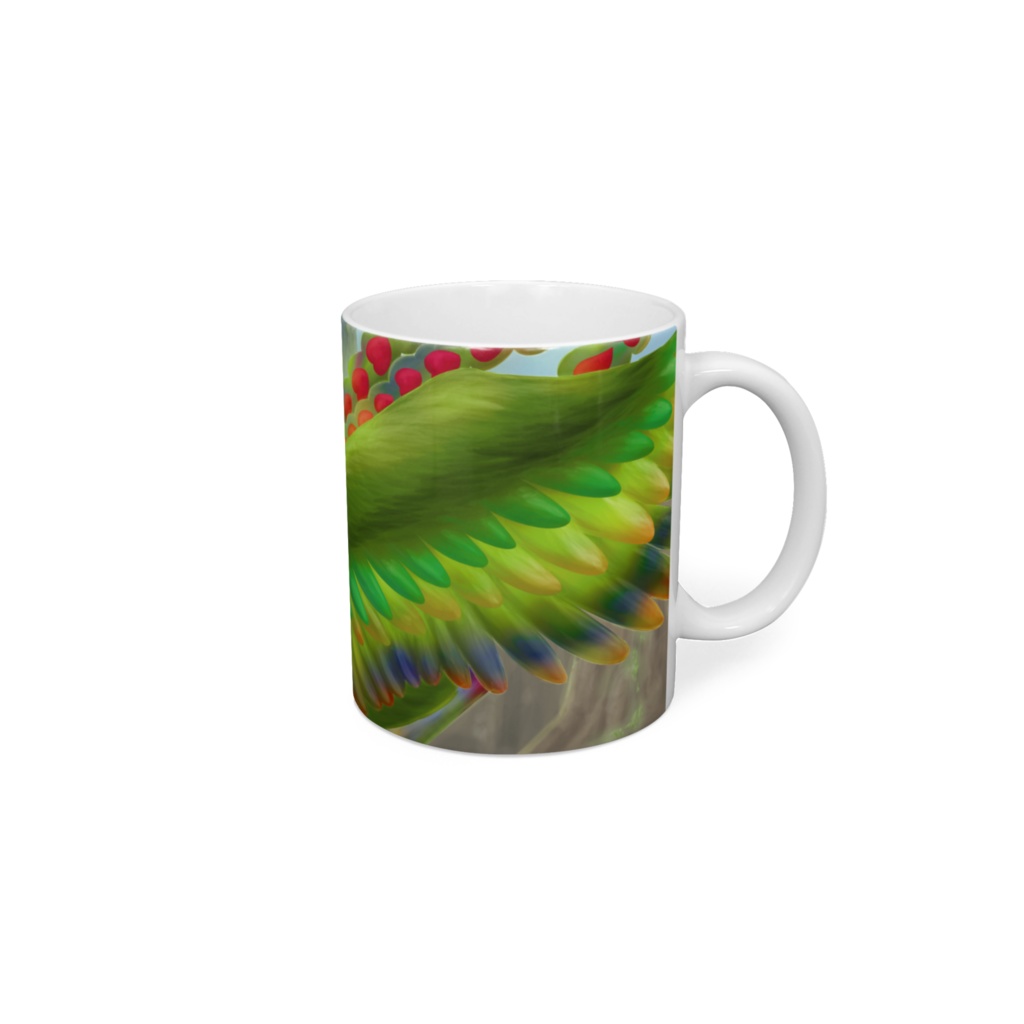 虹鳥　マグカップ