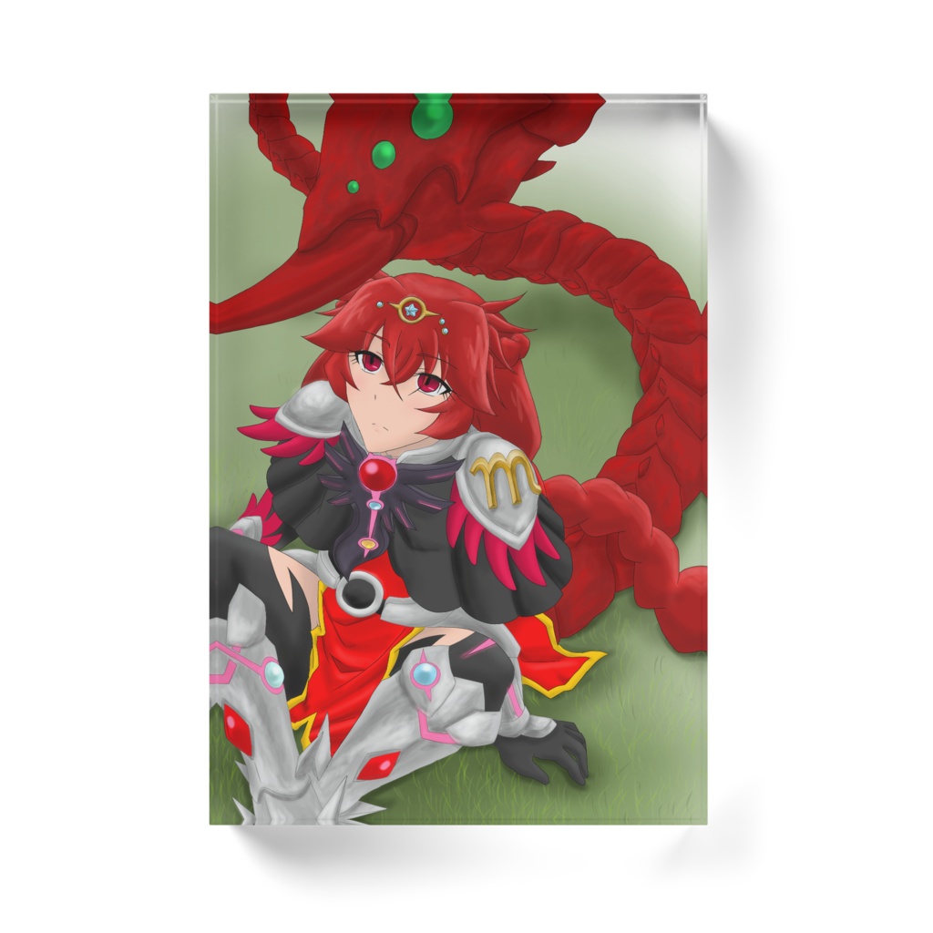 天蠍宮ちゃん アクリルブロック ぼーっとver.