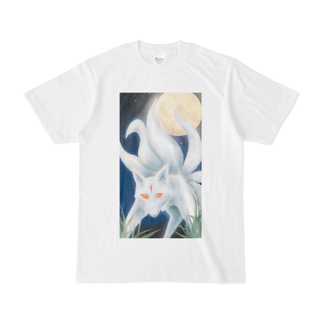 月下の妖狐　Tシャツ