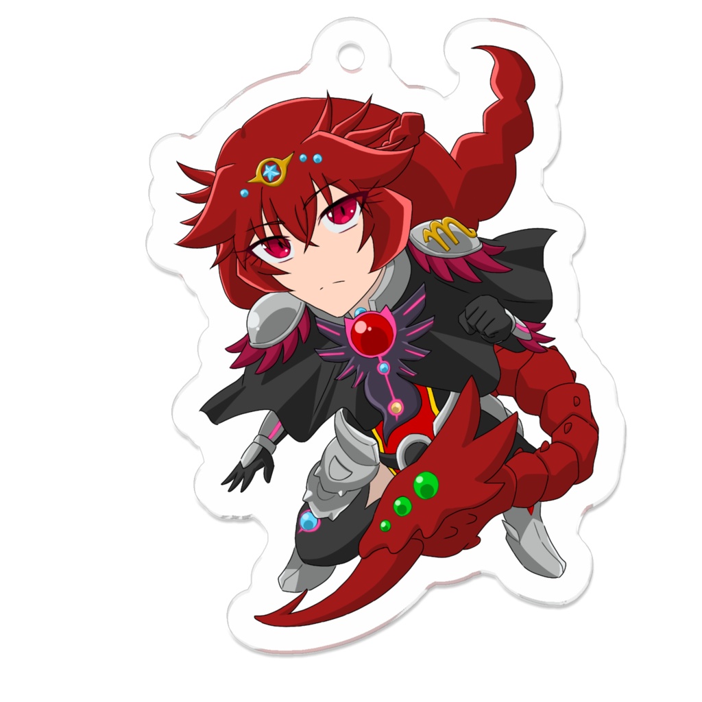 天蠍宮ちゃんアクリルキーホルダー　SDver.