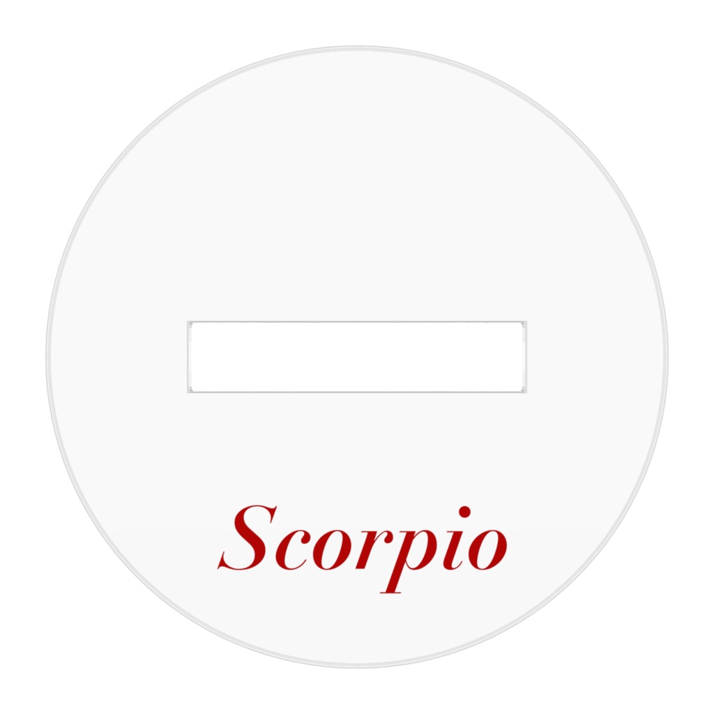 天蠍宮ちゃんアクリルフィギュア SDver.