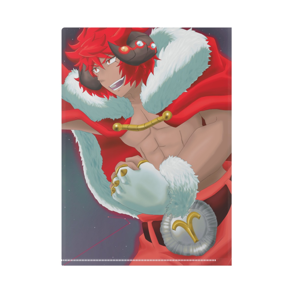 星座クリアファイル 天秤宮&白羊宮