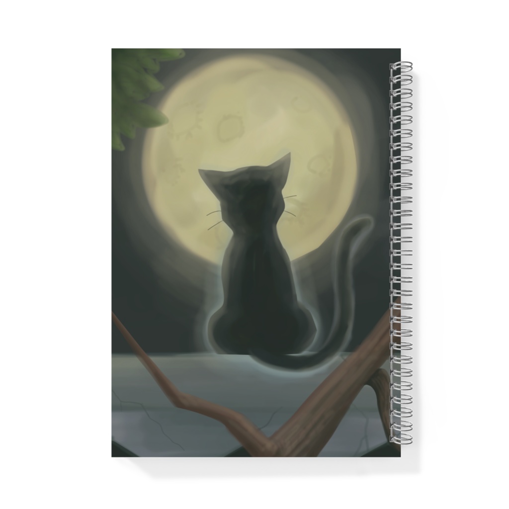 リングノート セクシーにゃんこ&今夜は月が綺麗だにゃ〜