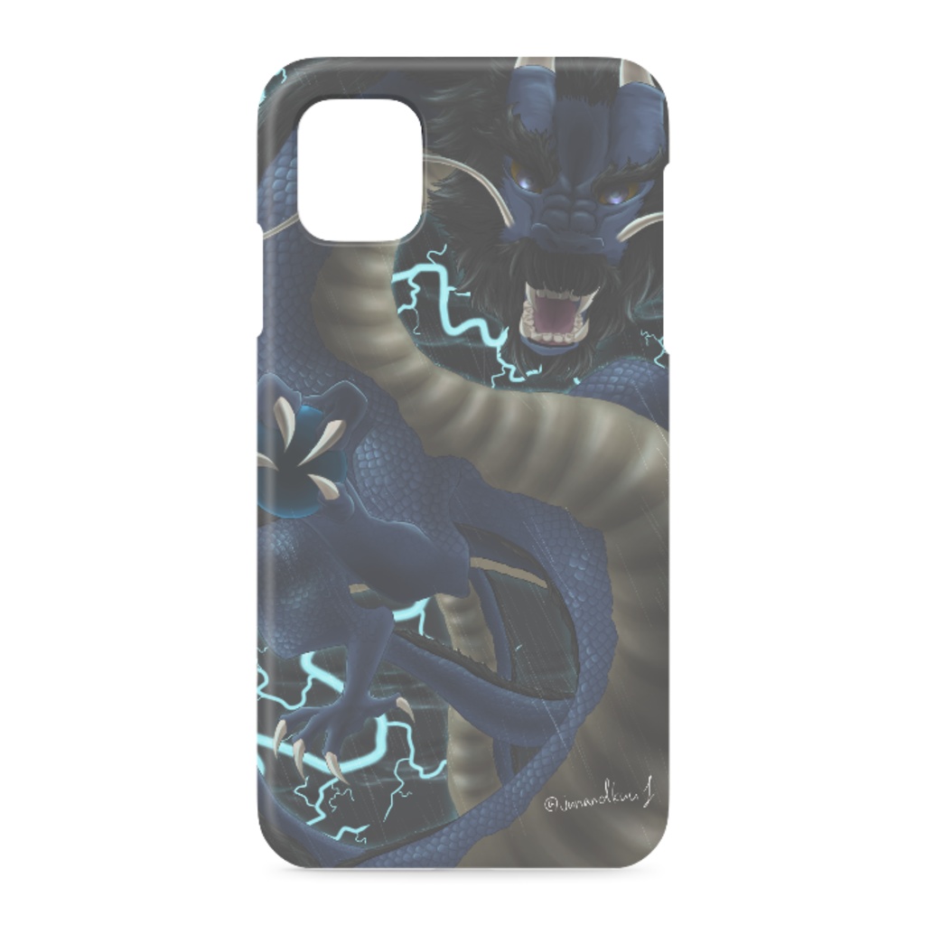 iPhoneケース　青龍