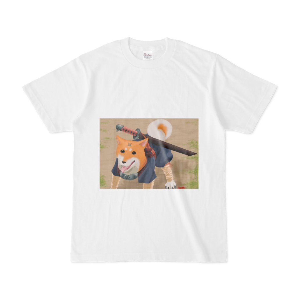 Tシャツ 忍者犬