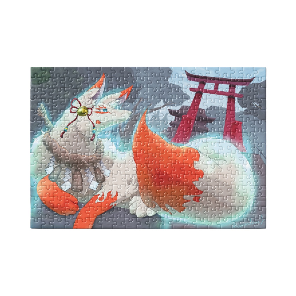 お稲荷様 パズル