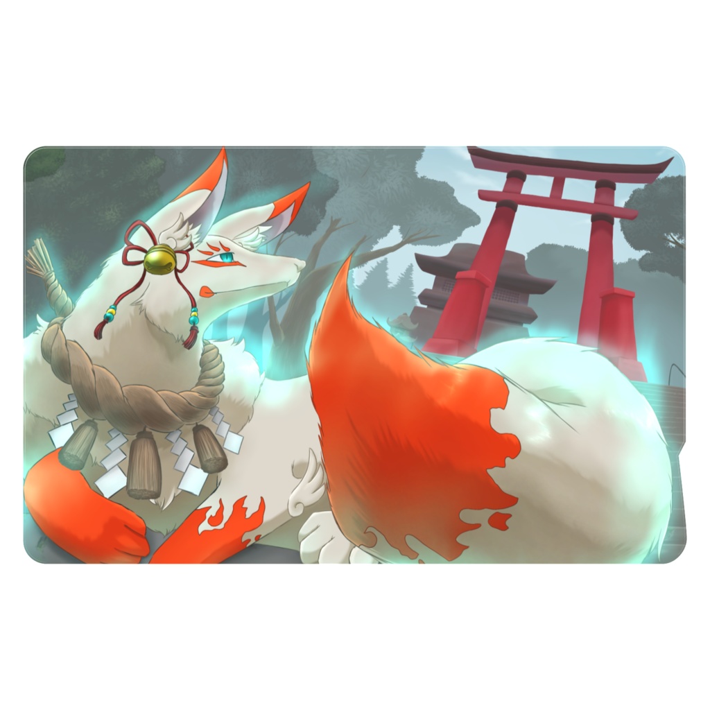 ICカードステッカー　お稲荷様