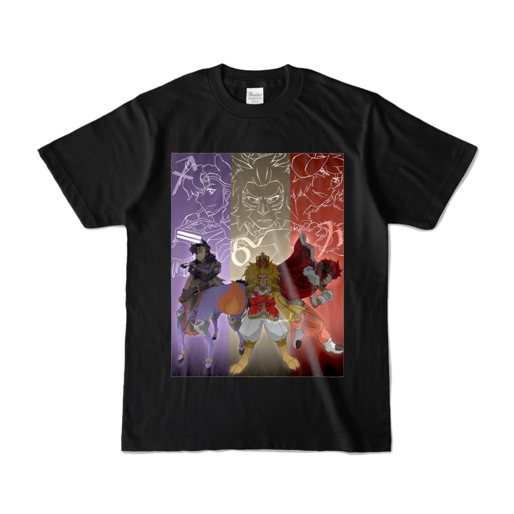 Tシャツ　ホロスコープ〜火のエレメント〜