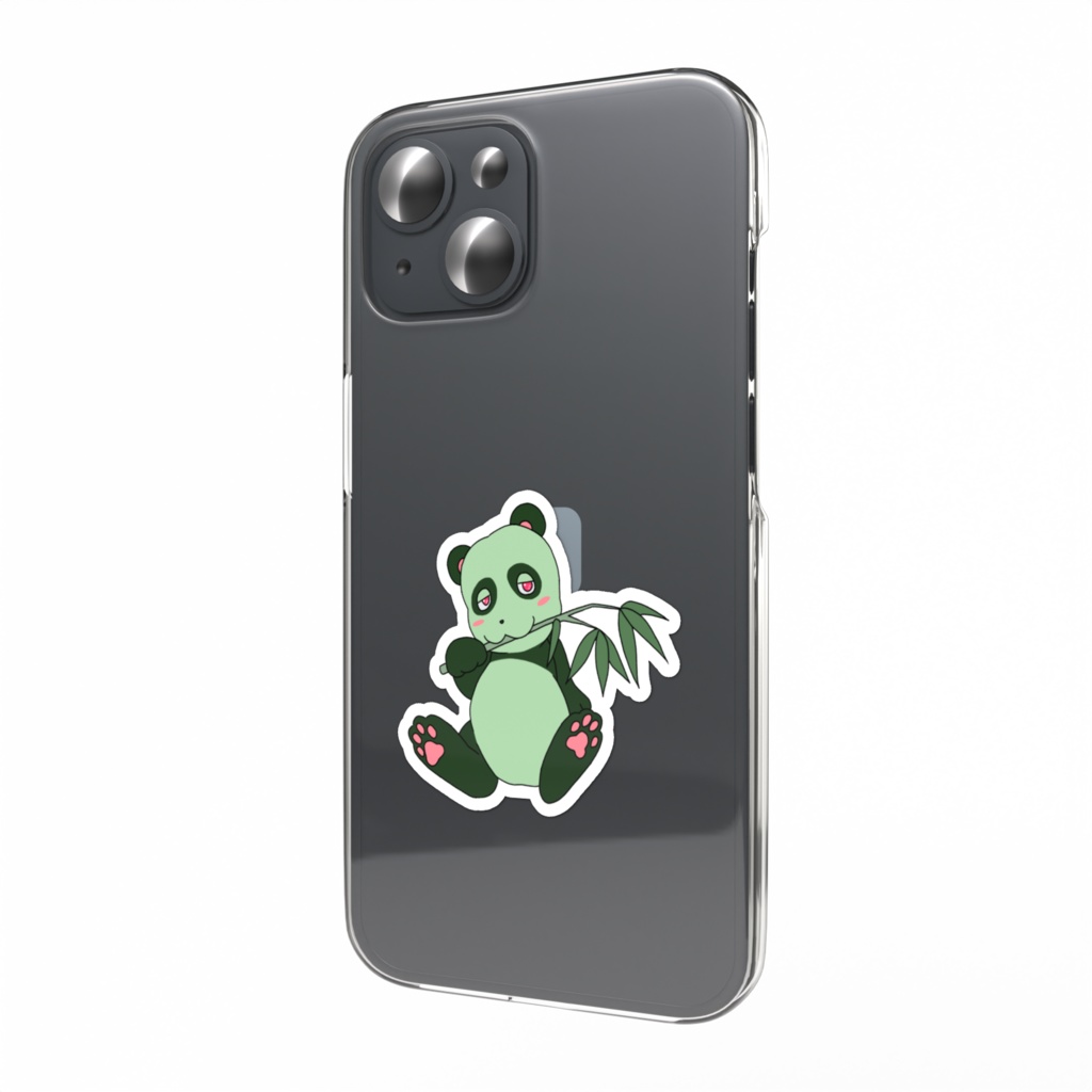 スマホステッカー パンダ