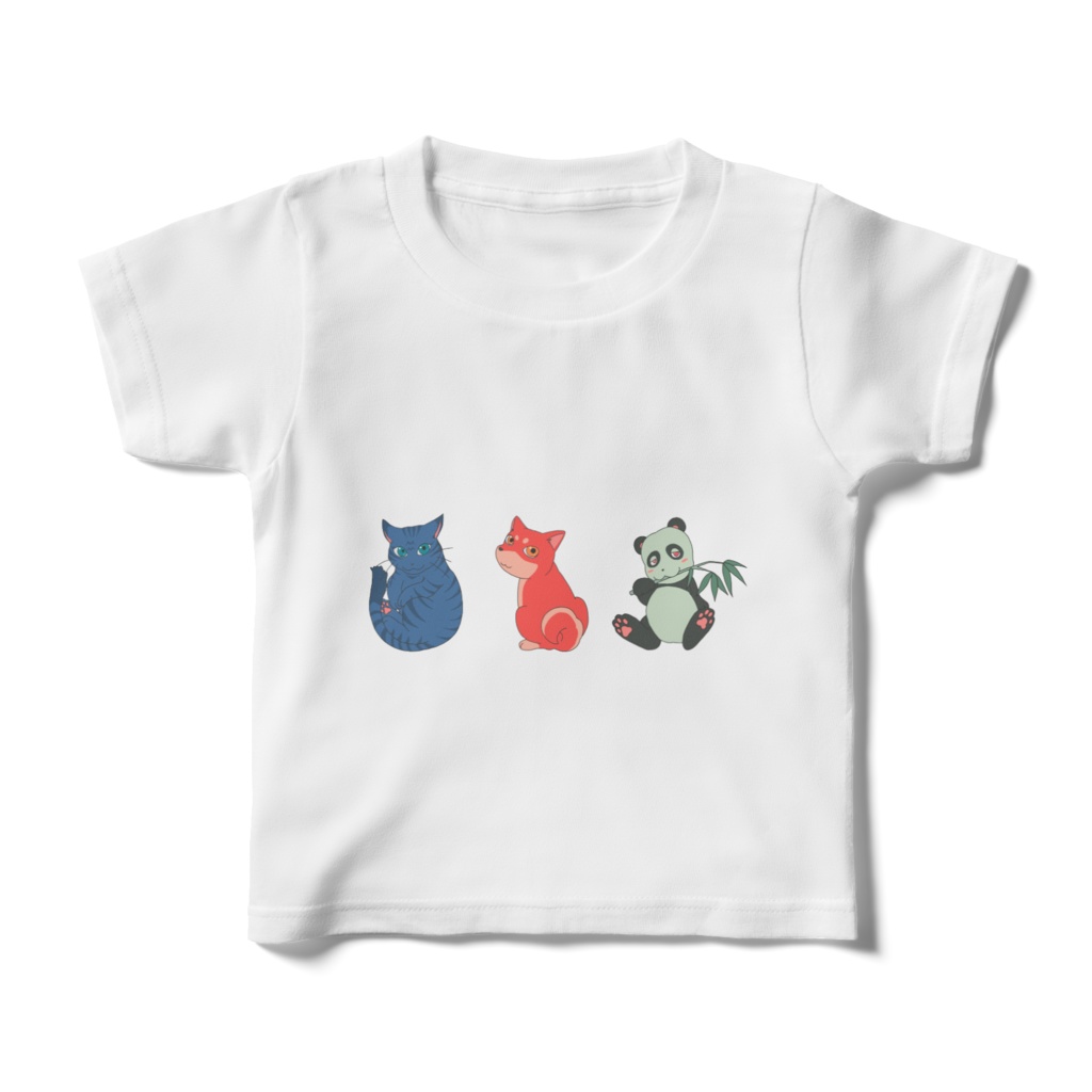キッズTシャツ かわいいどうぶつ