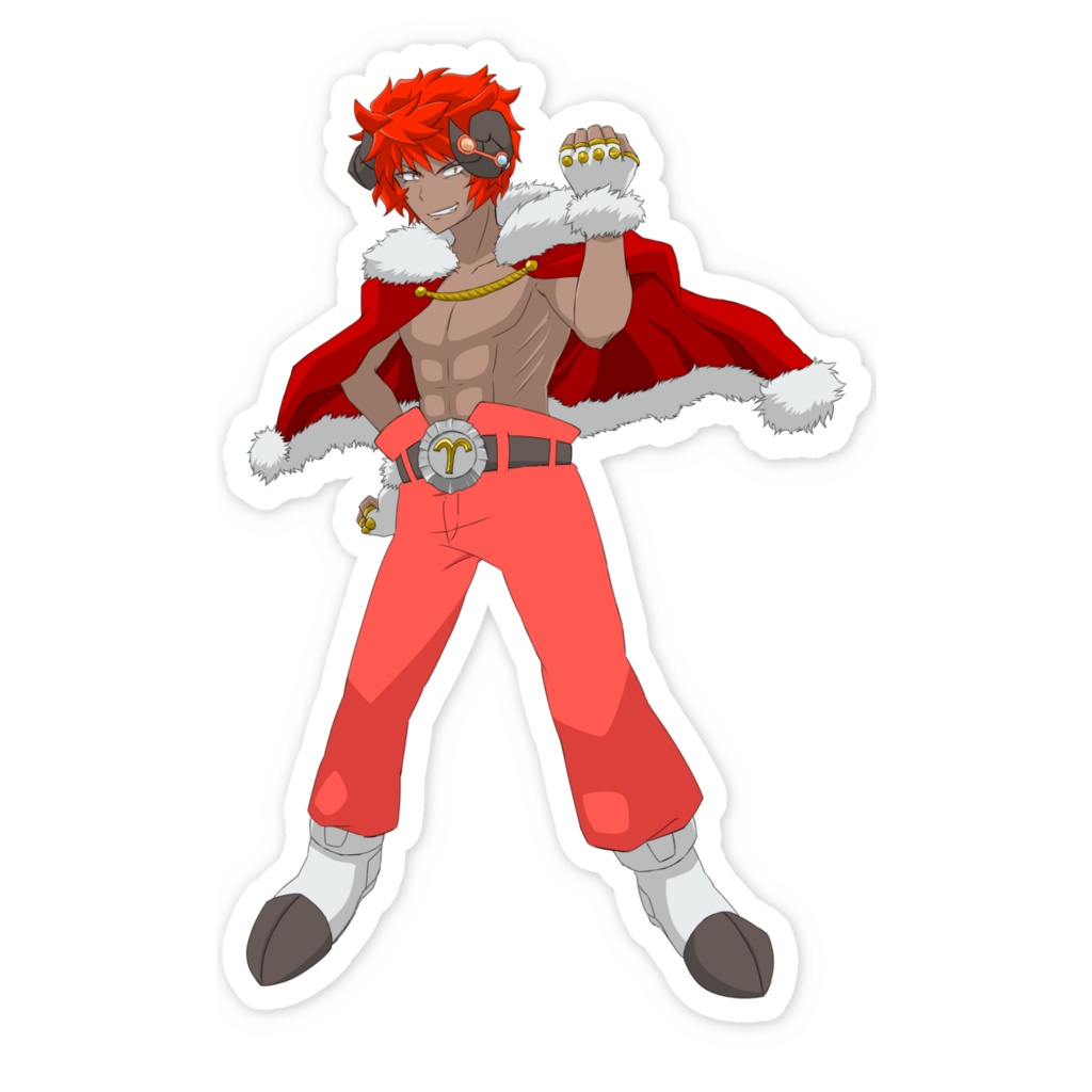 スマホステッカー 白羊宮