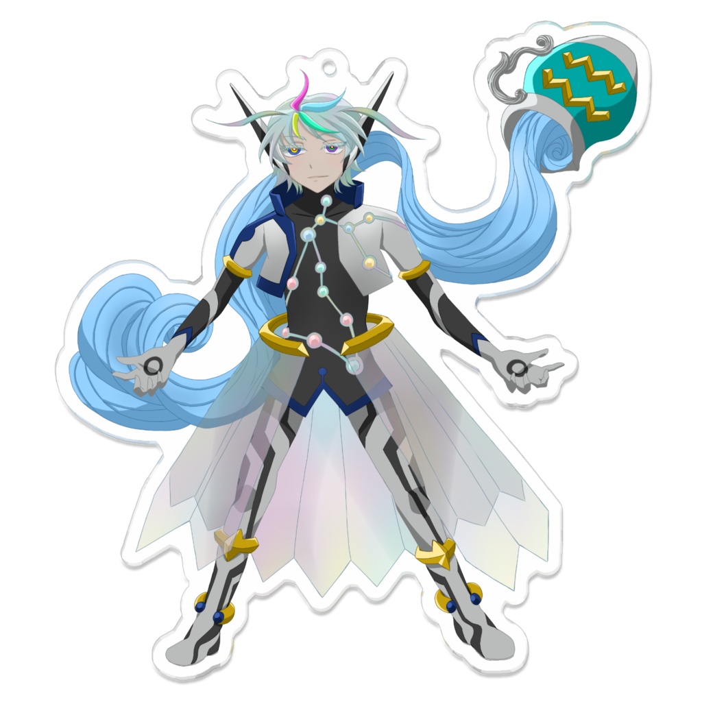 宝瓶宮　アクリルキーホルダー