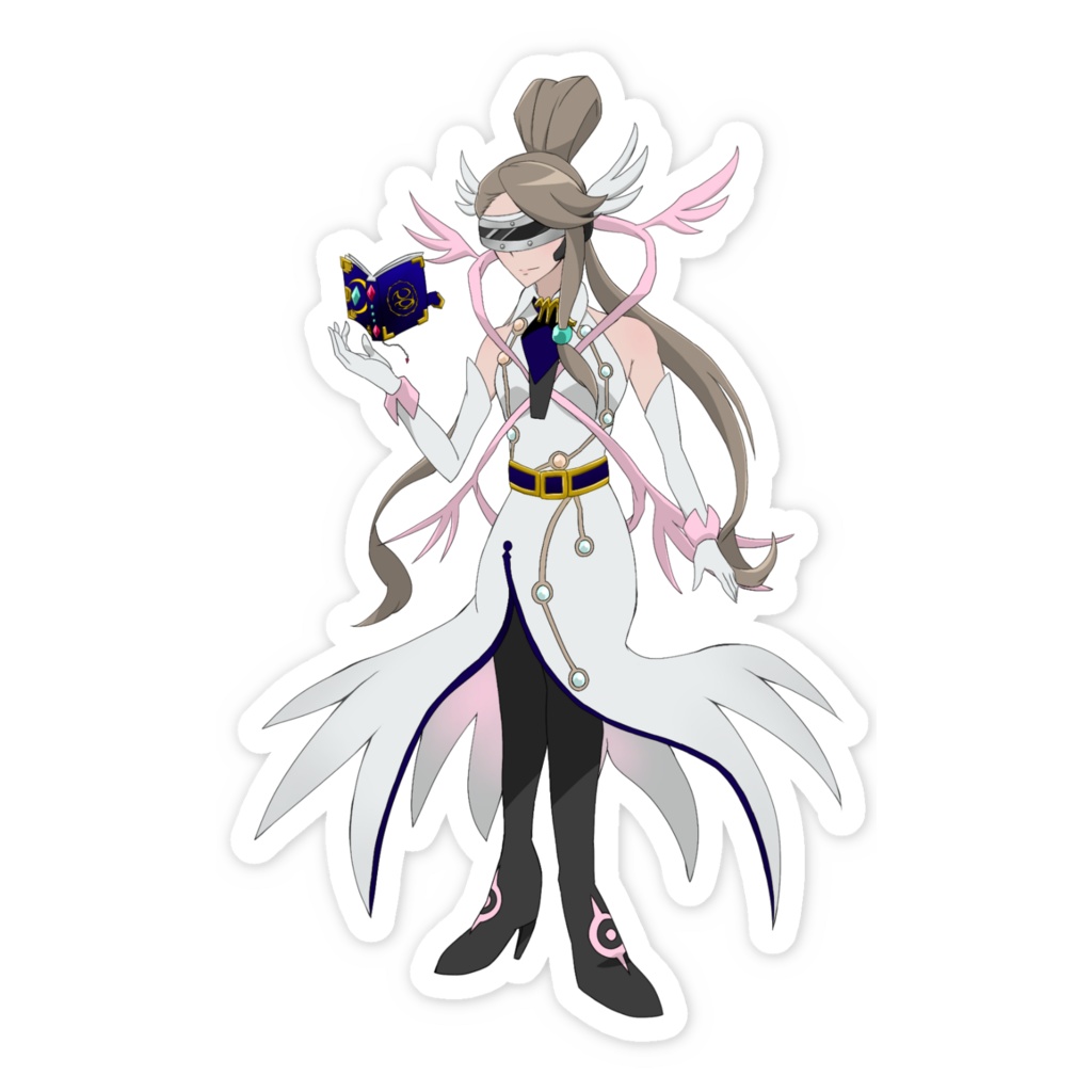 処女宮 スマホステッカー