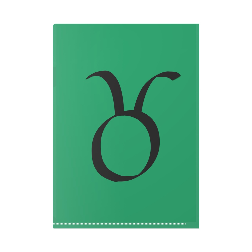 金牛宮 クリアファイル